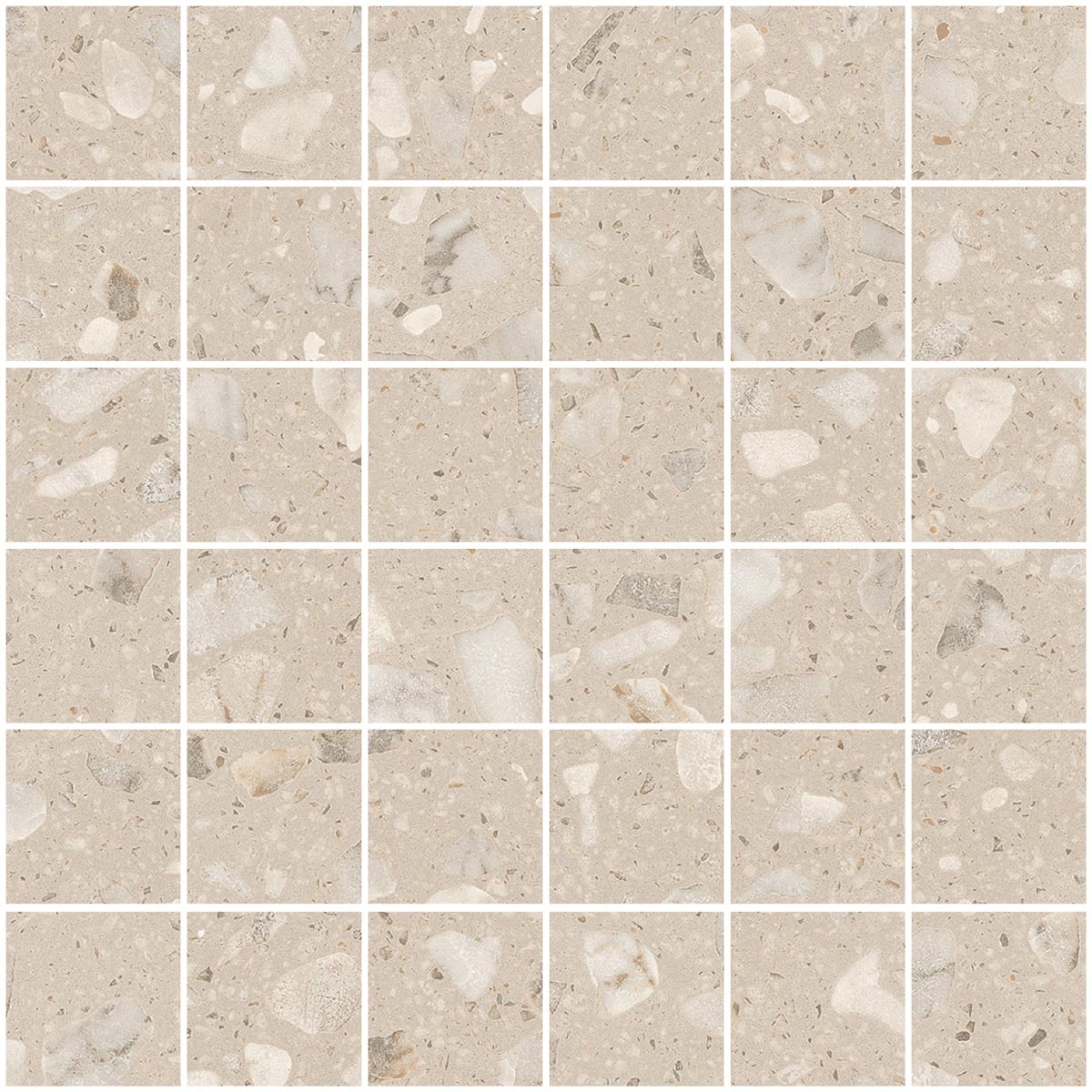 Sant Agostino Glow Sand Silk Mosaik 30x30 cm
