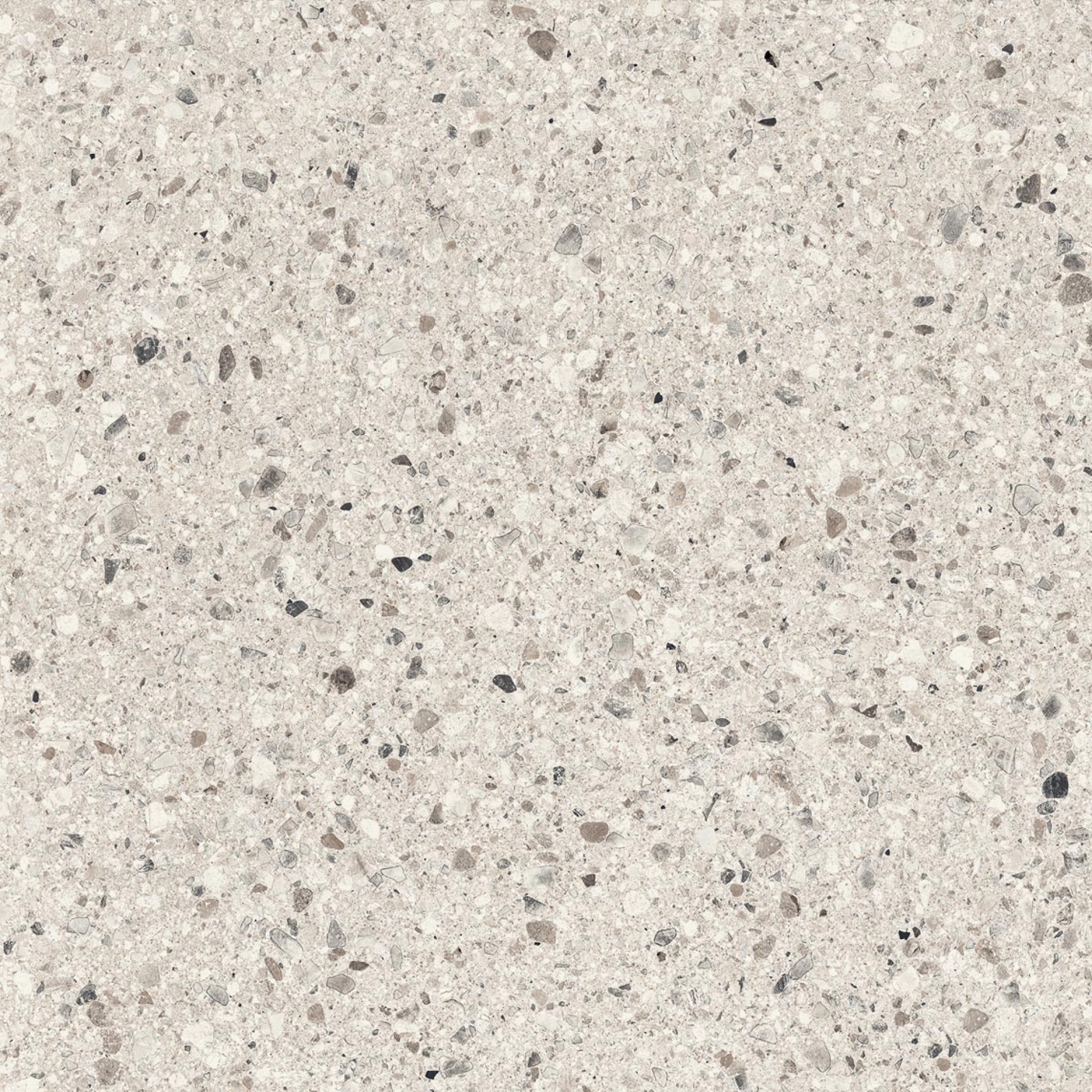Sant Agostino Gravel Full Pearl NAT Boden- und Wandfliese 60x60 cm