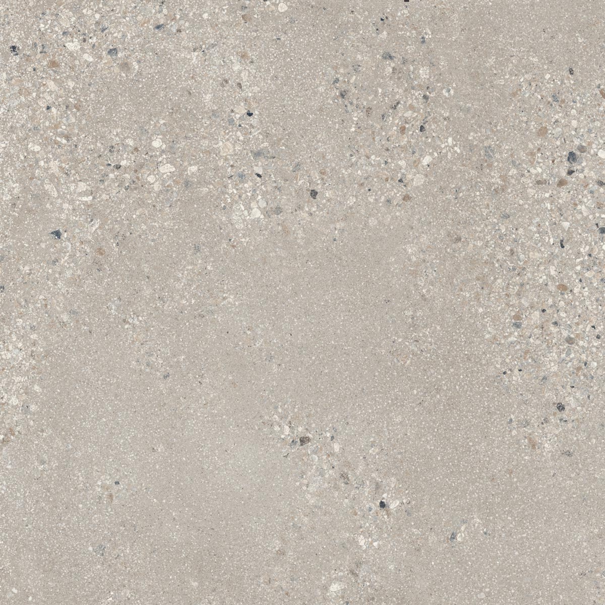 Sant Agostino Gravel Large Grey NAT Boden- und Wandfliese 90x90 cm