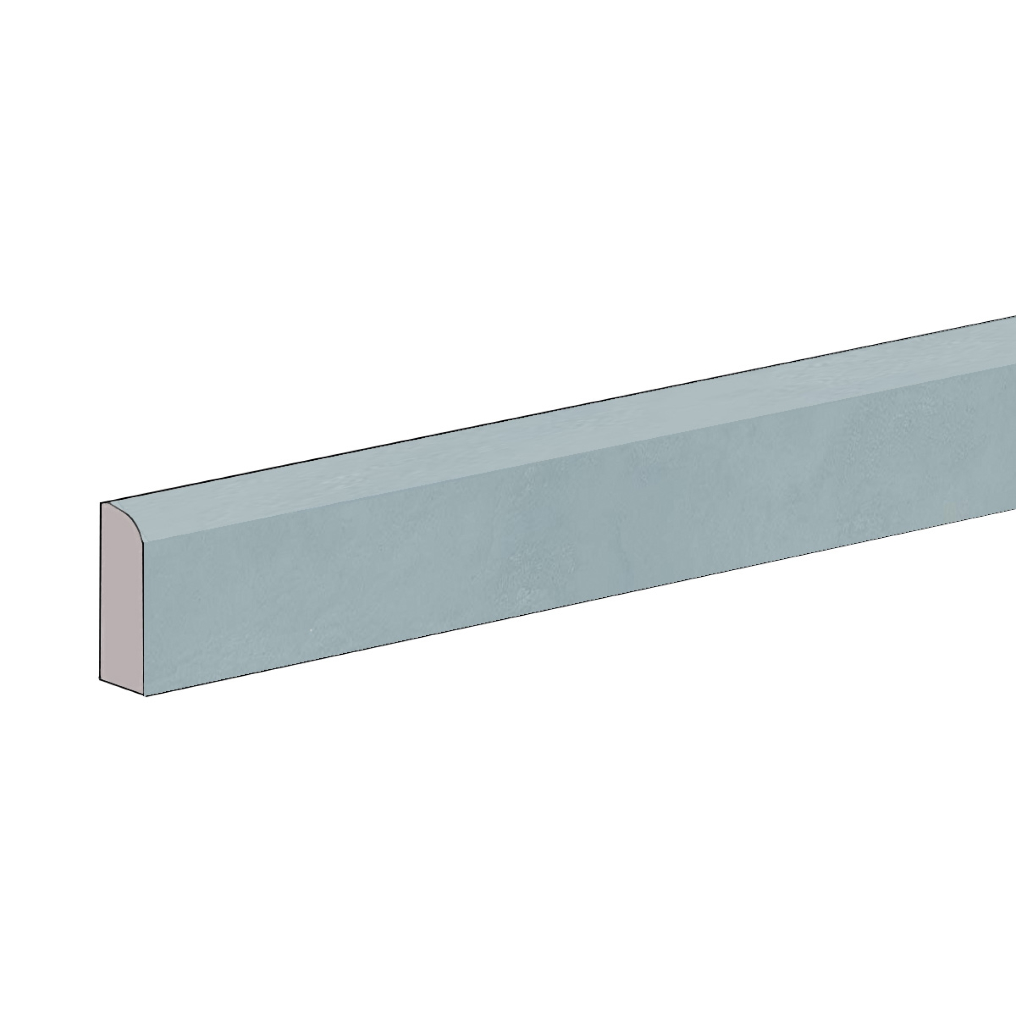 Sant Agostino Iki Sky SOFT Sockel 7,3x60 cm