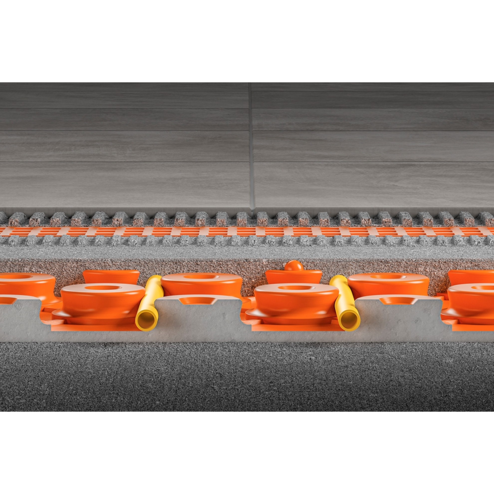 Schlüter BEKOTEC-EN-PF Estrichnoppenplatte mit Folienüberzug 0,8 m²