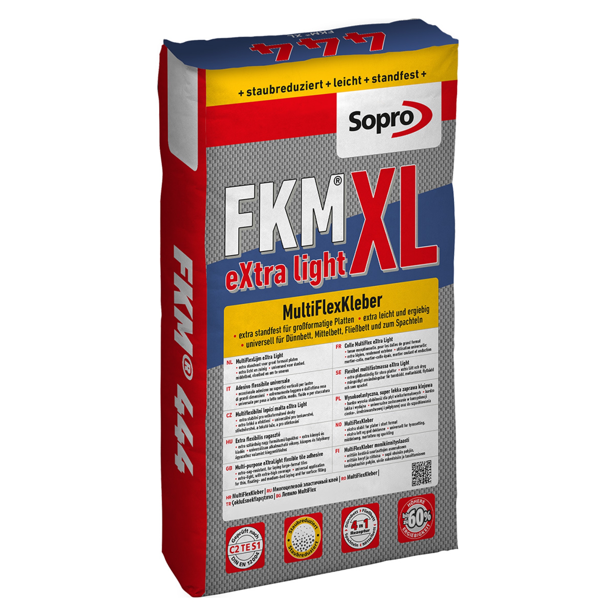 Sopro FKM XL 444 Multi Flexklebemörtel extra Light 15kg Sack