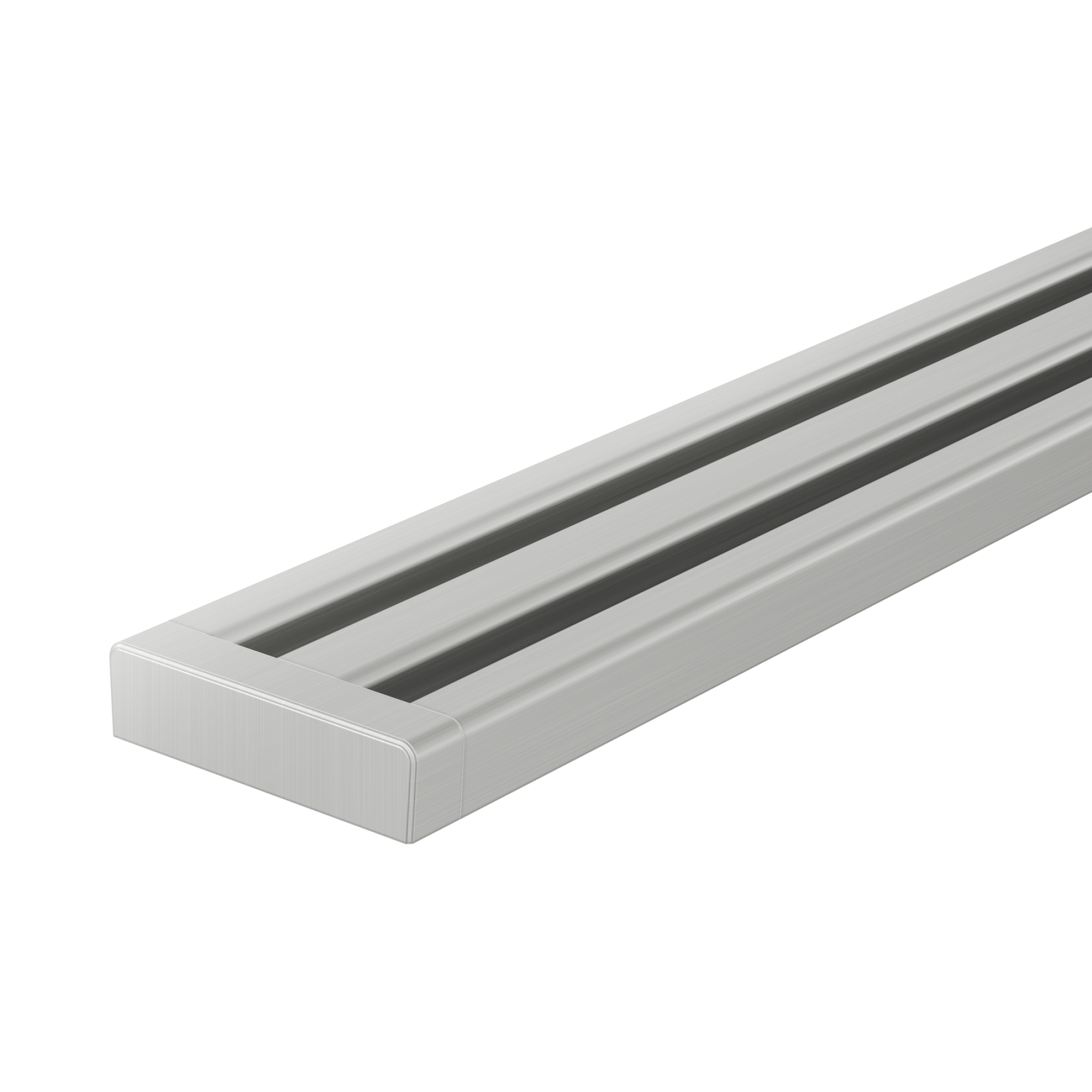 Schlüter KERDI-LINE-VARIO Entwässerungsprofil 180 cm WAVE 42 Edelstahl gebürstet