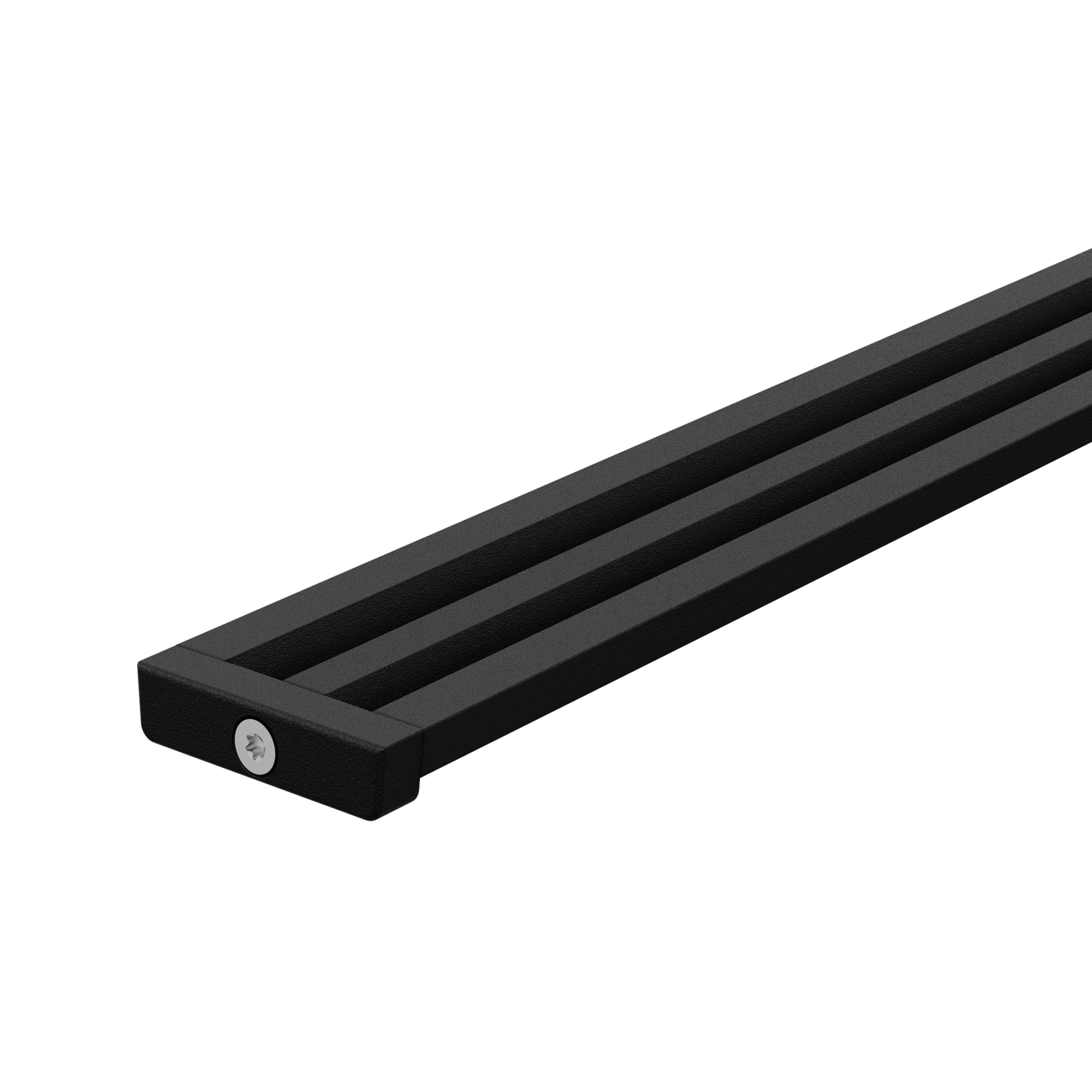 Schlüter KERDI-LINE-VARIO Entwässerungsprofil 120 cm WAVE 34 Graphitschwarz matt