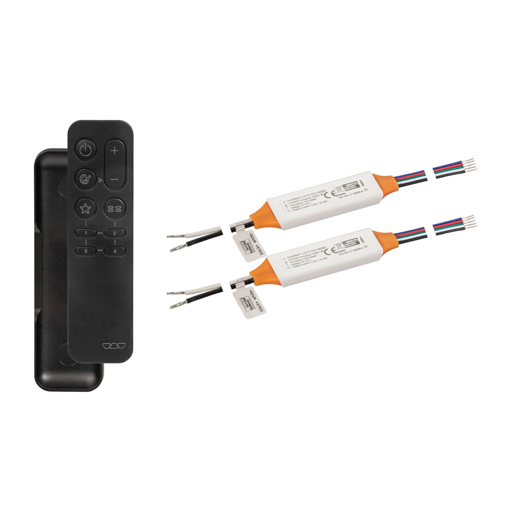 Schlüter LIPROTEC ZONES PRO Bluetooth Starter-Set für RGB+W/Weiße LEDs