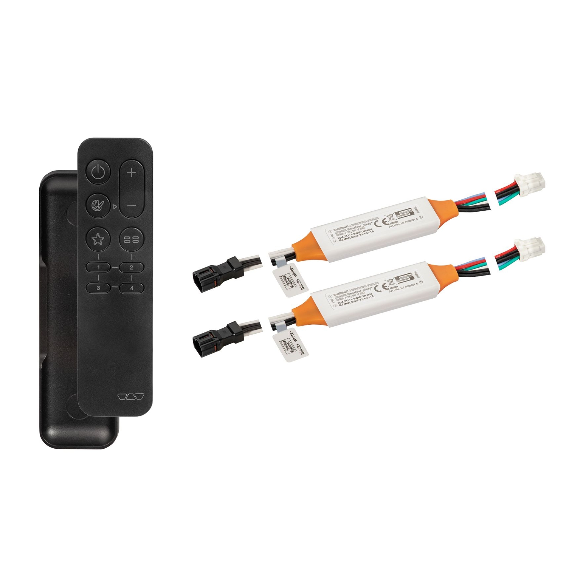 Schlüter LIPROTEC ZONES Plug & Play Bluetooth Starter-Set für RGB+W