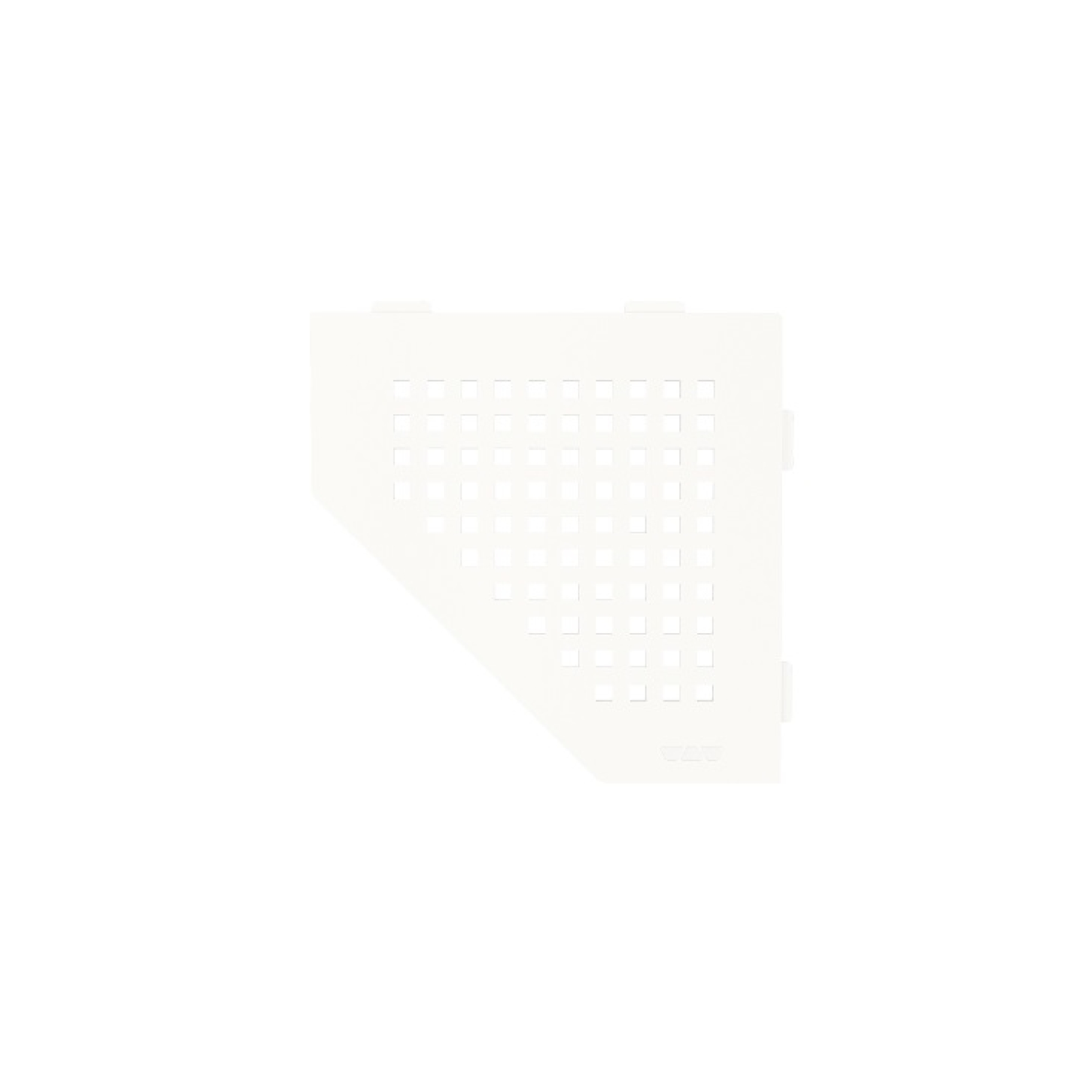 Schlüter Wandablage SHELF-E Brillantweiß matt 195x195 mm