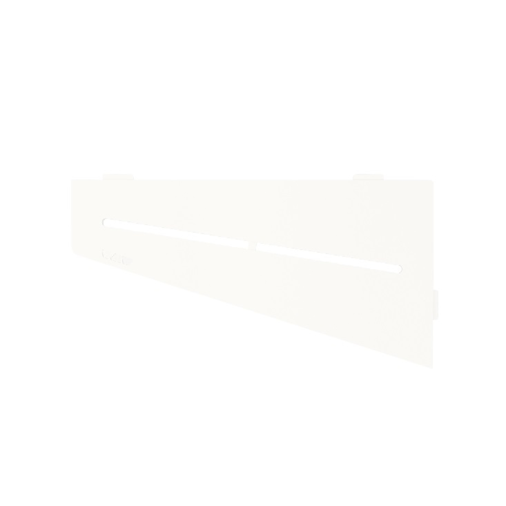 Schlüter Wandablage SHELF-E Brillantweiß matt 154x295 mm