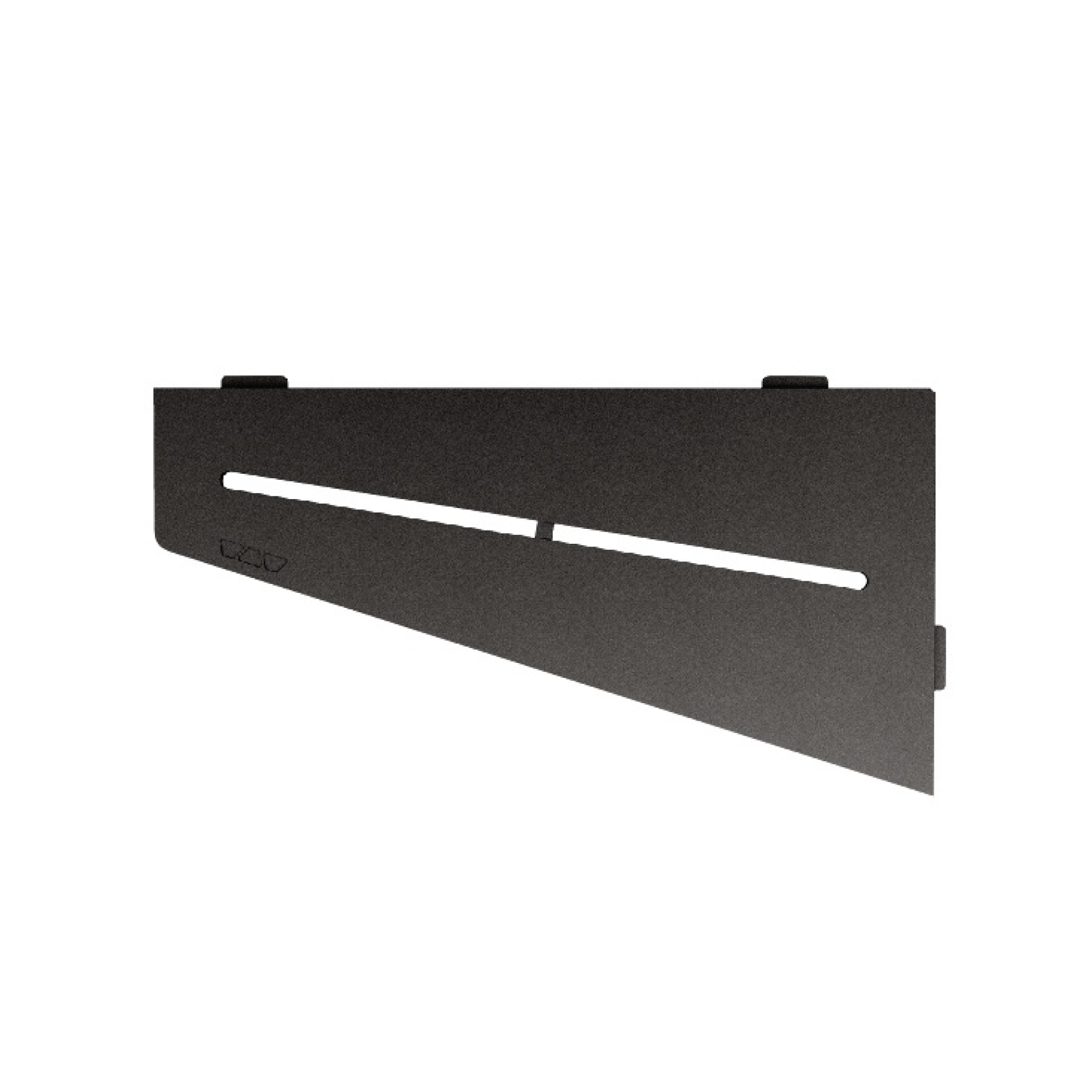 Schlüter Wandablage SHELF-E Dunkelanthrazit 154x295 mm