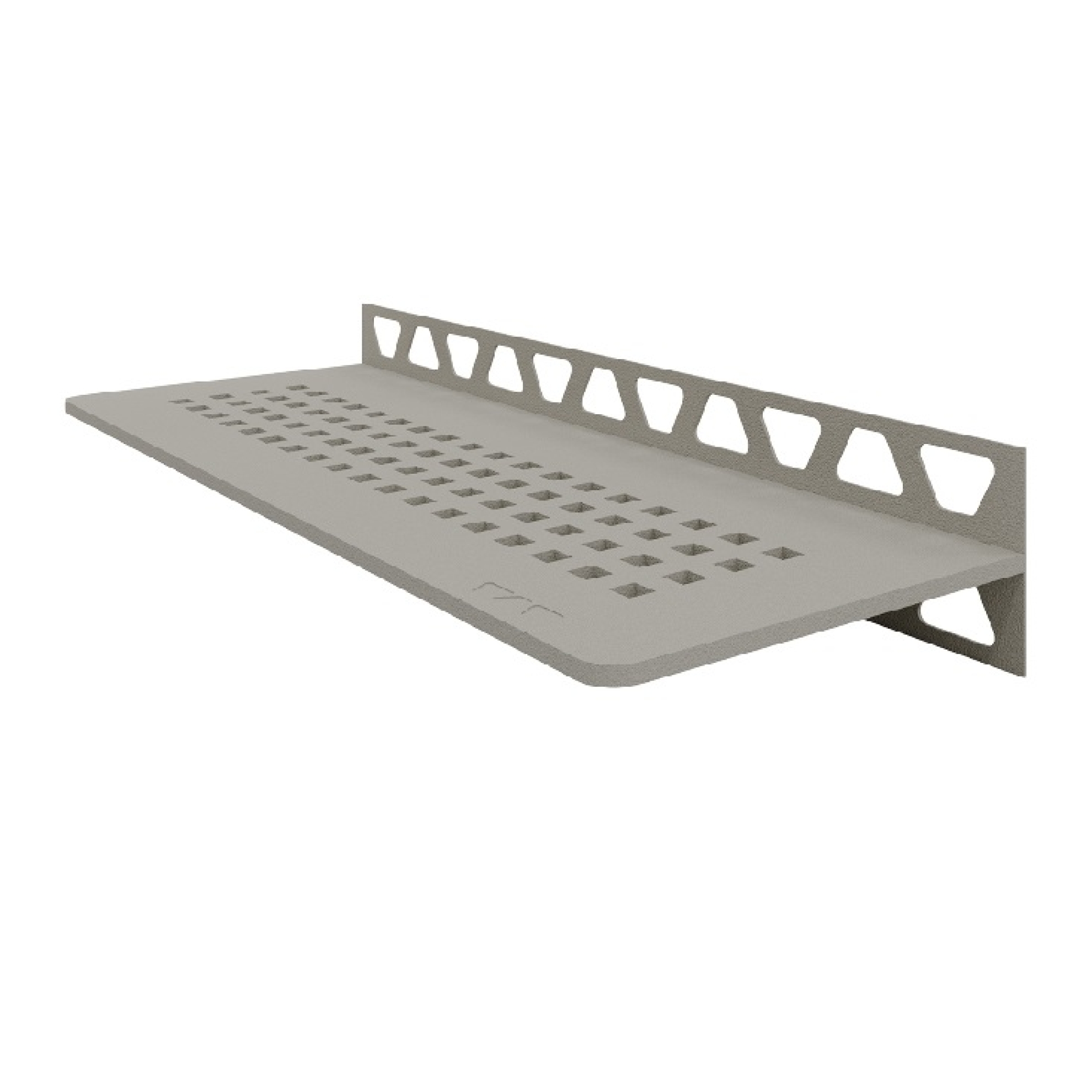 Schlüter Wandablage SHELF-W Beigegrau 300x115 mm